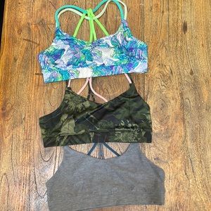 Old Navy active go dry sports bra bundle